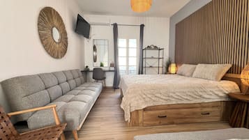 1 Schlafzimmer, Bügeleisen/Bügelbrett, kostenloses WLAN, Bettwäsche