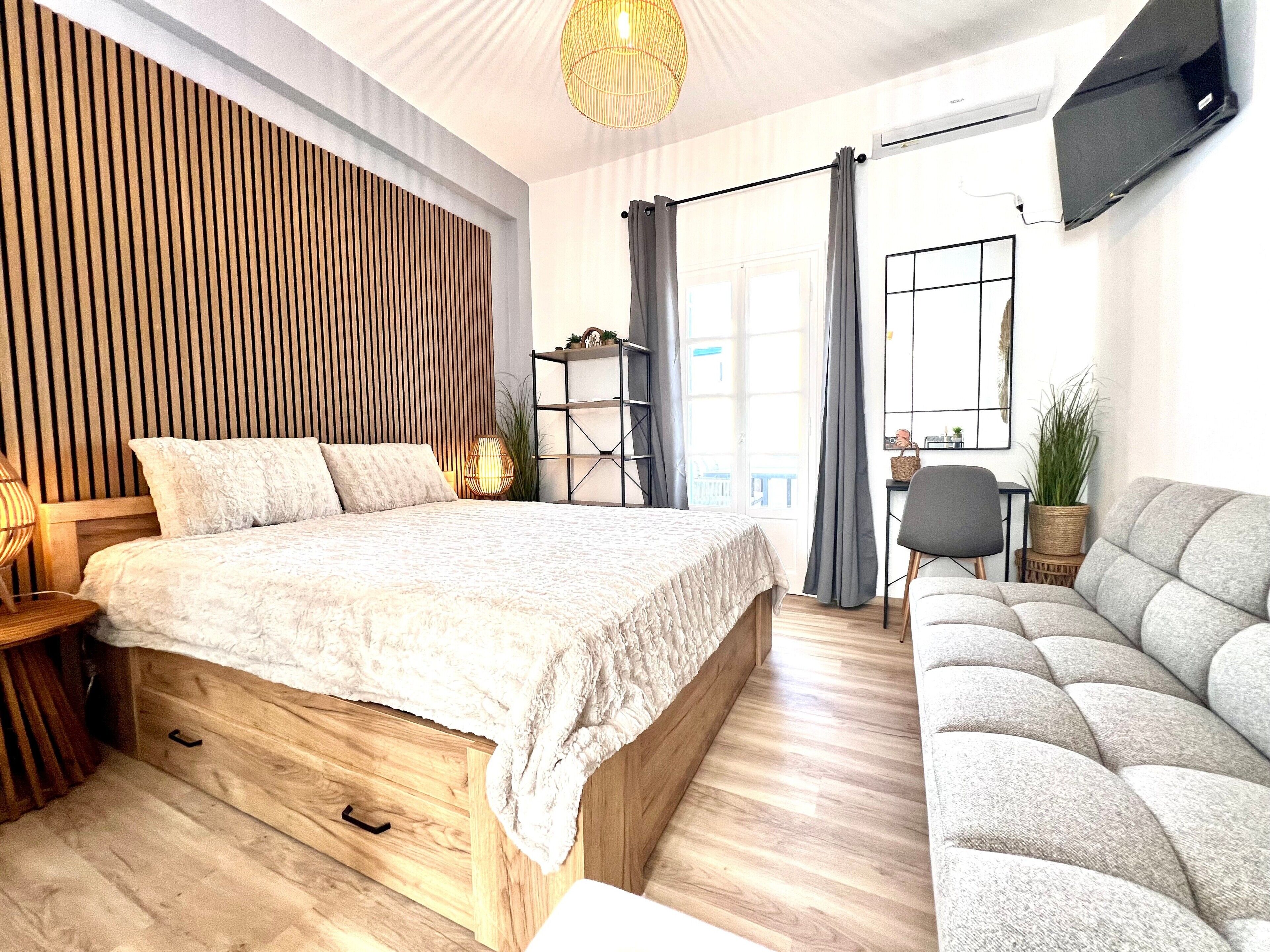 1 bedroom, iron/ironing board, free WiFi, bed sheets