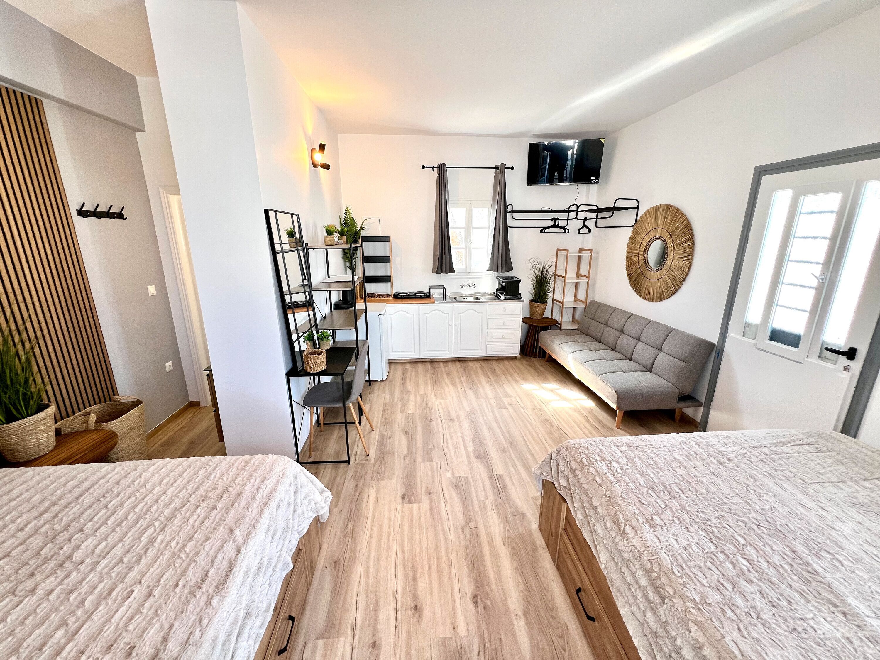 1 bedroom, iron/ironing board, free WiFi, bed sheets