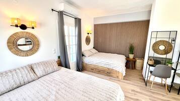 1 bedroom, iron/ironing board, free WiFi, bed sheets