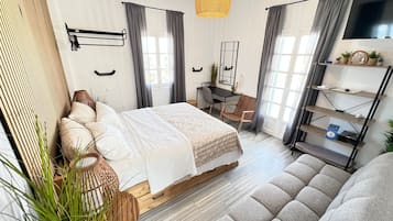 1 bedroom, iron/ironing board, free WiFi, bed sheets