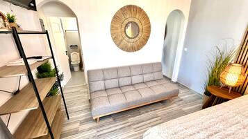 1 Schlafzimmer, Bügeleisen/Bügelbrett, kostenloses WLAN, Bettwäsche