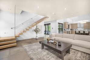 Luxury Villa, Multiple Beds, Pool Access, Pool View (Louise Modern) | Interior