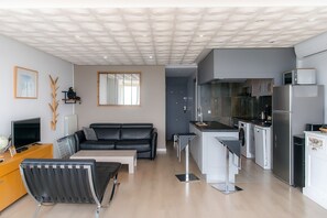 Living area - WELCS APARTAMENTO 252 EMP con vistas al mar (Rosas / Roses)