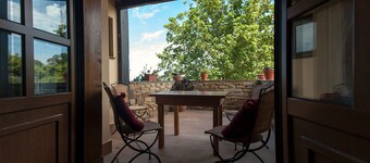 Villa 'Quintes' with Sea View, Private Terrace and Wi-Fi