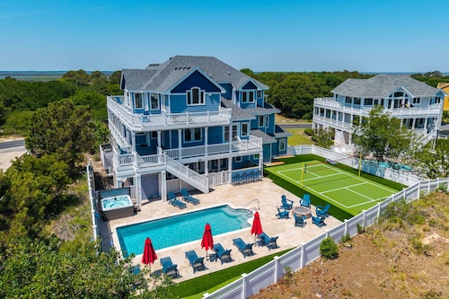 A Shore Thing: Private Pool, Hot Tub, Elevator, Currituck Club Amenities