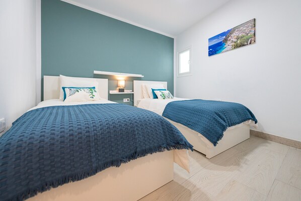 3 habitaciones, wifi gratis y ropa de cama 