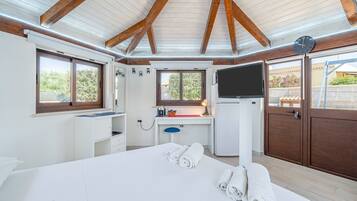 1 chambre, accès au Wi-Fi (inclus), literie fournie