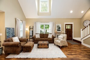 Una Smart TV, libros