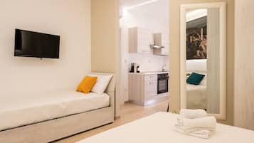 1 Schlafzimmer, kostenloses WLAN, Bettwäsche