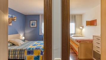 2 slaapkamers, beddengoed