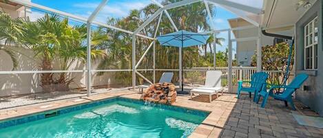 Una piscina climatizada