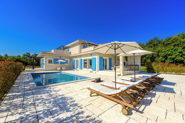Piscine chauffée