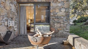 Terrace/patio - Ice 3 a stylish ski chalet steps from the slopes (Thredbo)