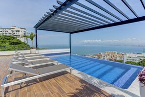 Pool - Peaceful Boutique Condo w/ Rooftop Pool Ocean View (Puerto Vallarta)
