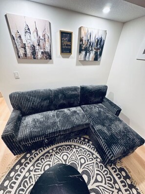 TV connectée, cheminée