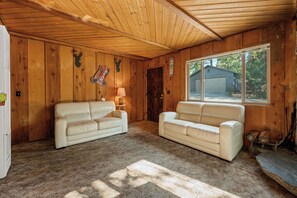 TV connectée, cheminée