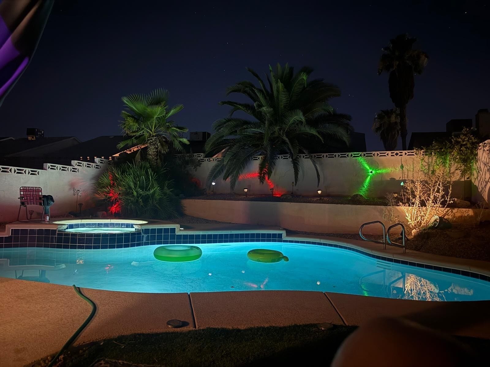 Alberca al aire libre 