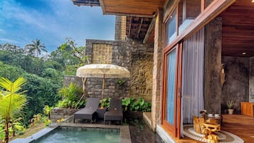 One Bedroom Private pool villa with Valley View | Piscina privata