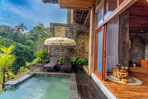 One Bedroom Private pool villa with Valley View | Piscina particular