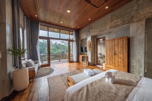 One Bedroom Suite Private Pool with Valley View - The Lumbung Jaya Resort (Sebatu)