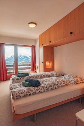 4 bedrooms, iron/ironing board, free WiFi, bed sheets