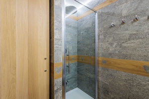 Shower, hair dryer