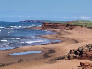 Sun-loungers, beach towels