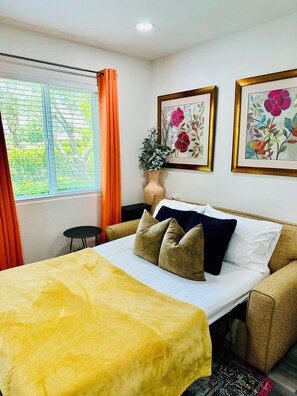 1 chambre, fer et planche à repasser, Wi-Fi, draps fournis