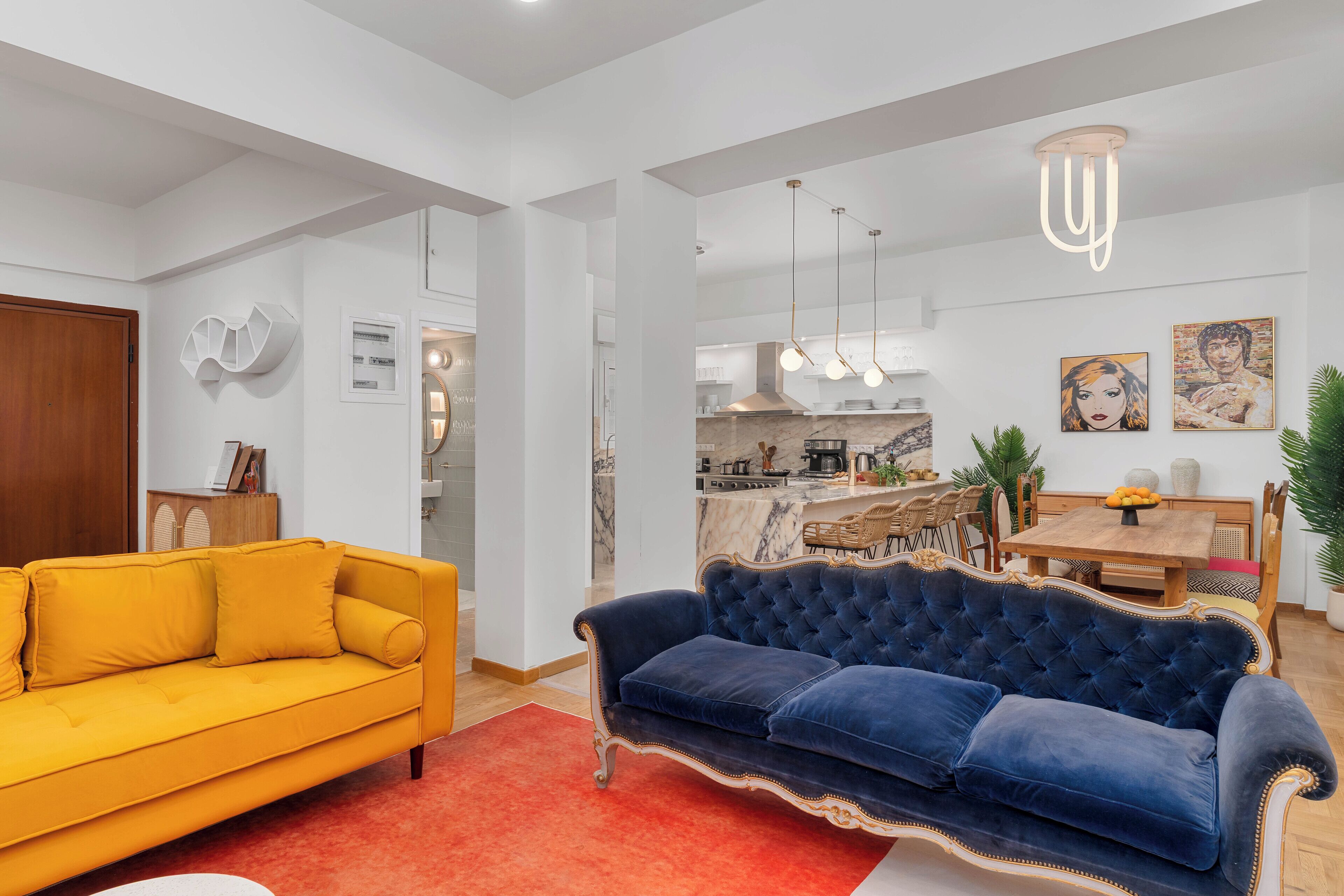 Área de sala de estar