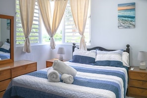 2 Schlafzimmer, Schreibtisch, kostenloses WLAN, Bettwäsche