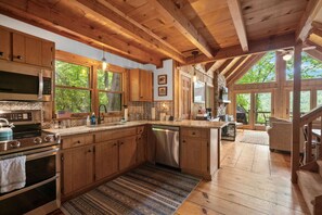 Private kitchen - New Listing Little Bear Lodge in Big Canoe (Big Canoe)