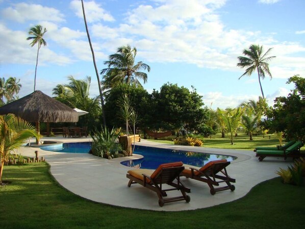 Alberca al aire libre 