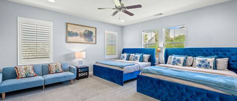 5 quartos, ferros/tábuas de passar roupa, Wi-Fi