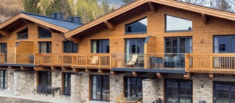 Chalet with a sauna and exclusive furnishings