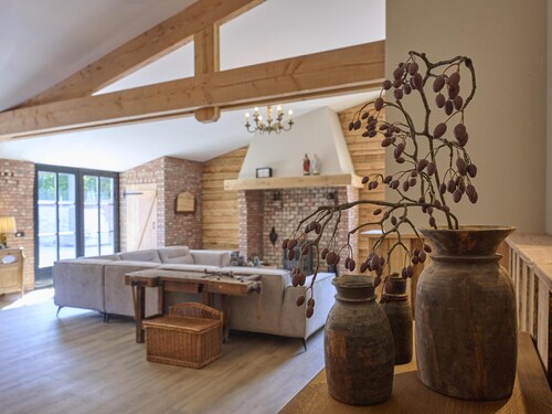 Nice spacious house with a sauna and steam room