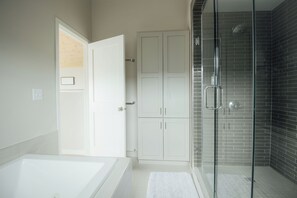 Shower, jetted bath, hair dryer - Park Point Oasis | On Lake Superior | Duluth (Duluth)
