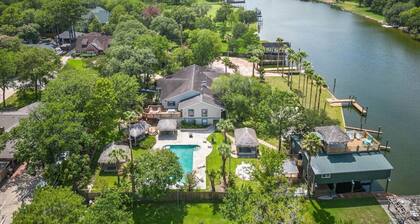 Waterfront Oasis with Pool, Fire Pit & Dock