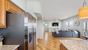 Smart TV, video games, table football, books