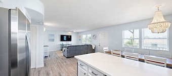 Cozy Beach House with Game Room, Steps from Beach