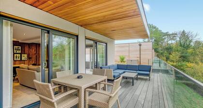 Enjoy a break in the Mill Pond Premier Lodge.