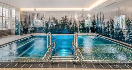 Enjoy a break in the Mill Pond Premier Lodge.