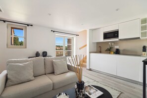 Smart TV, offices - Modern flat -1BDR/4P- Saint-Tropez (Saint-Tropez)