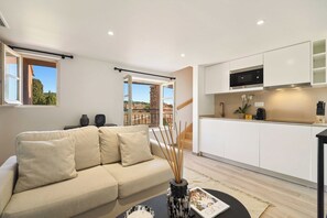 Smart-tv en een kantoor