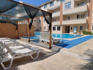 Outdoor pool - Mar Soleil 14 Two Bedroom Apartment (Muğla)