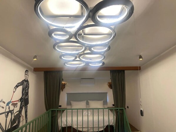 1 bedroom, iron/ironing board, bed sheets