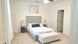 3 bedrooms, iron/ironing board, travel cot, free WiFi