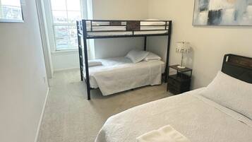 3 bedrooms, iron/ironing board, travel crib, free WiFi