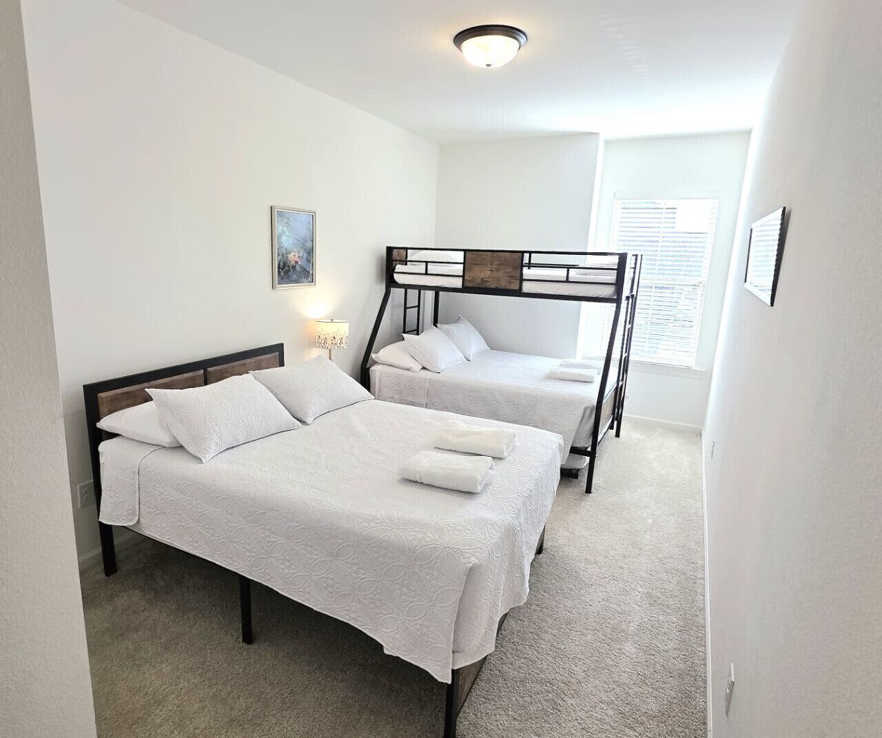 3 bedrooms, iron/ironing board, travel cot, free WiFi