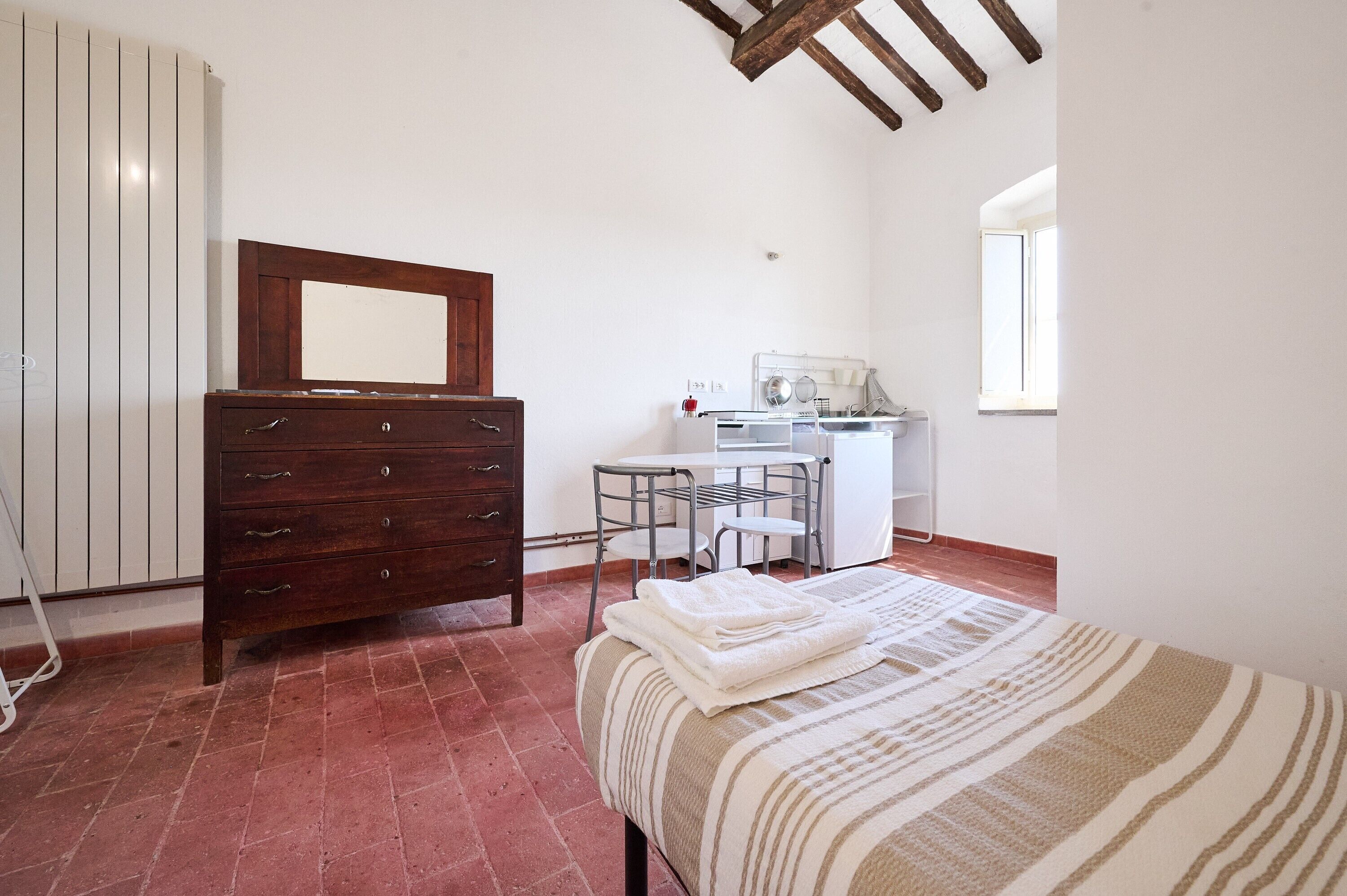 1 camera, Wi-Fi gratuito, lenzuola